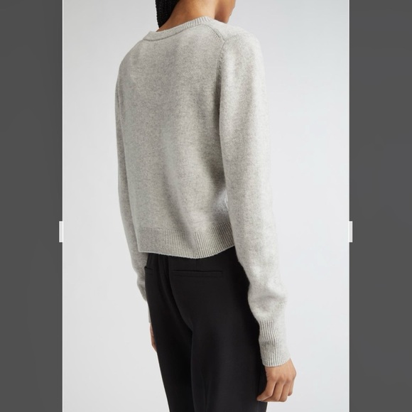 Vince Wool & Cashmere Cardigan in Med Heather Grey Size S - Picture 3 of 9